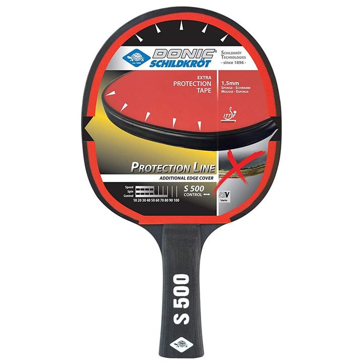 راکت پینگ پنگ دونیک شیلدکروت مدل TT-Bat Protection Level S 500 Donic Schildkrot TT-Bat Protection Level S 500 Ping Pong Racket